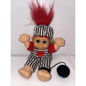 Vintage 90's Russ Wee Troll Dolls‎ Valentines Day Prisoner of Love 10" Doll